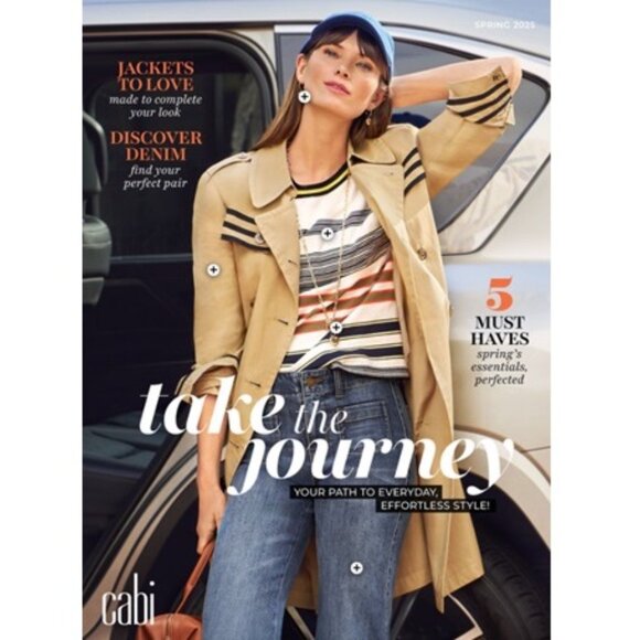 Cabi Runway Trench Coat Spring 2025 Size M - Picture 8 of 9